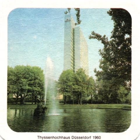 dsseldorf d-nw gatz eine echte 10b (quad185-thyssenhochhaus)